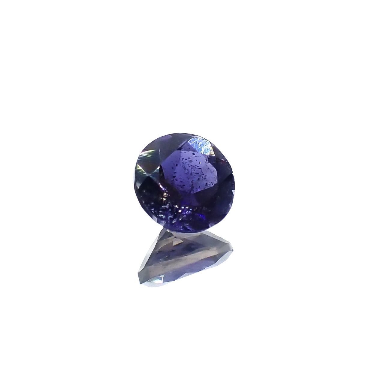 アイオライトサンストーン インド/ブラジル産 0.41ct[231224836]5x5mm前後