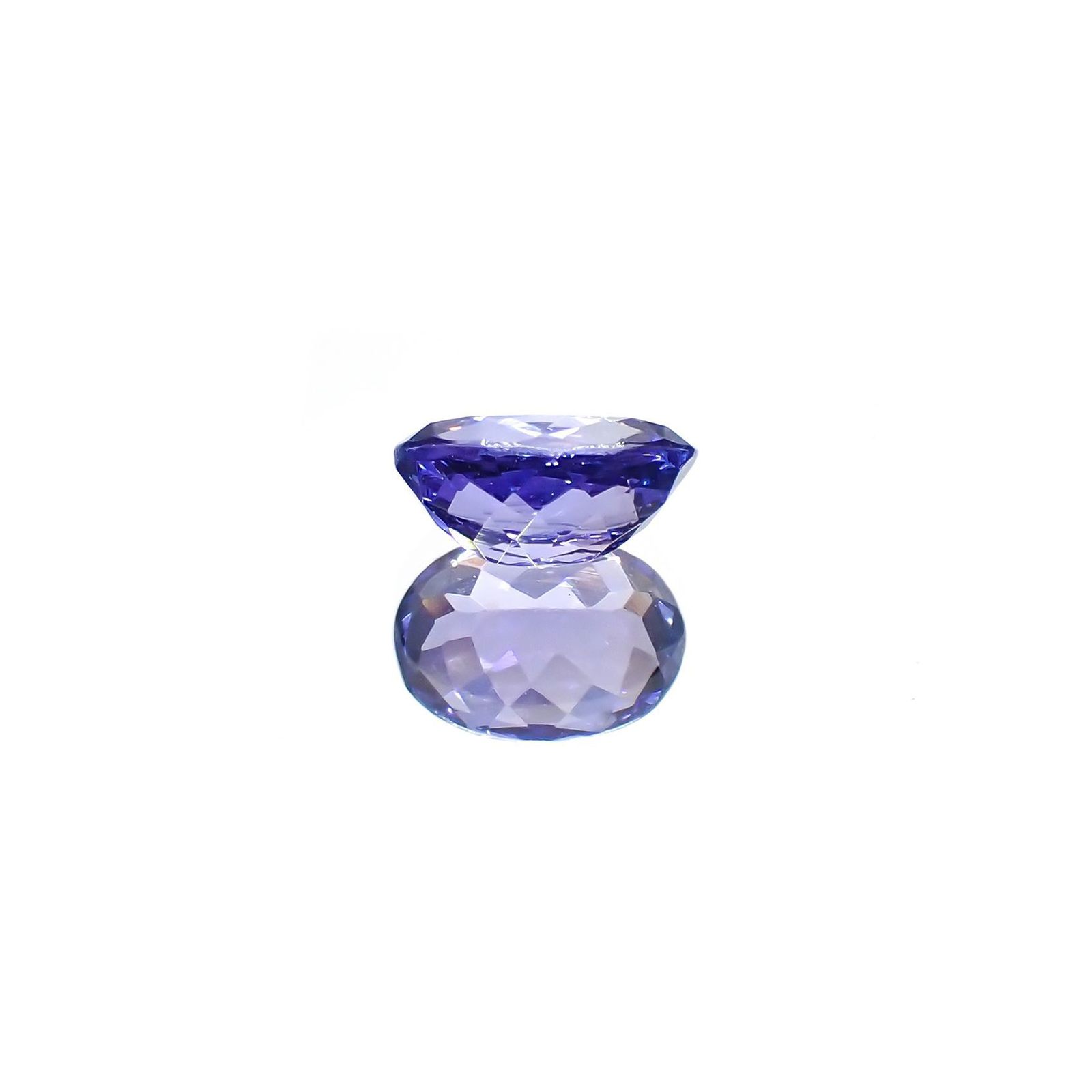 タンザナイト(宝石名タンザナイト)タンザニア産 0.84ct 識別済[230120206]6.8x5mm前後