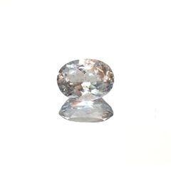 アベンチュリンアクアマリン(宝石名アクアマリン) ナイジェリア産 識別済 3.06ct / 10.8x8.1mm前後 [210712967]