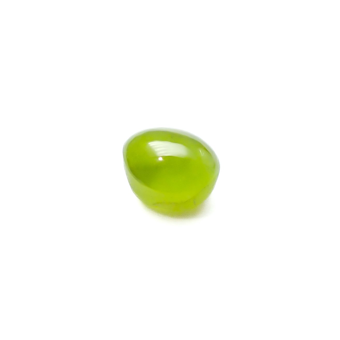 クリソベリルキャッツアイ スリランカ産 1.19ct[240226115]5.6x4.8mm前後