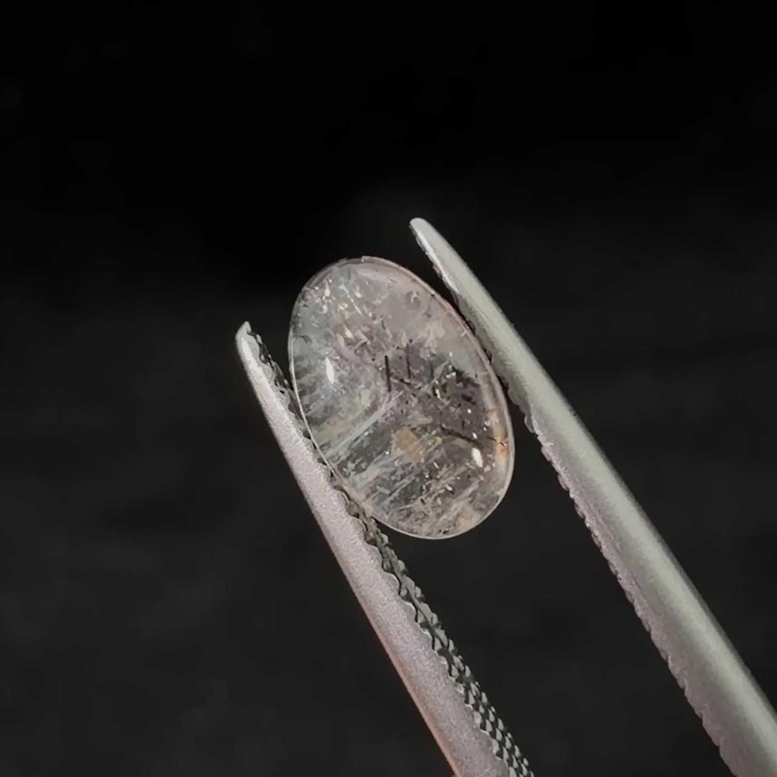 レインボーラティスサンストーン オーストラリア産 1.00ct / 7.8x5mm