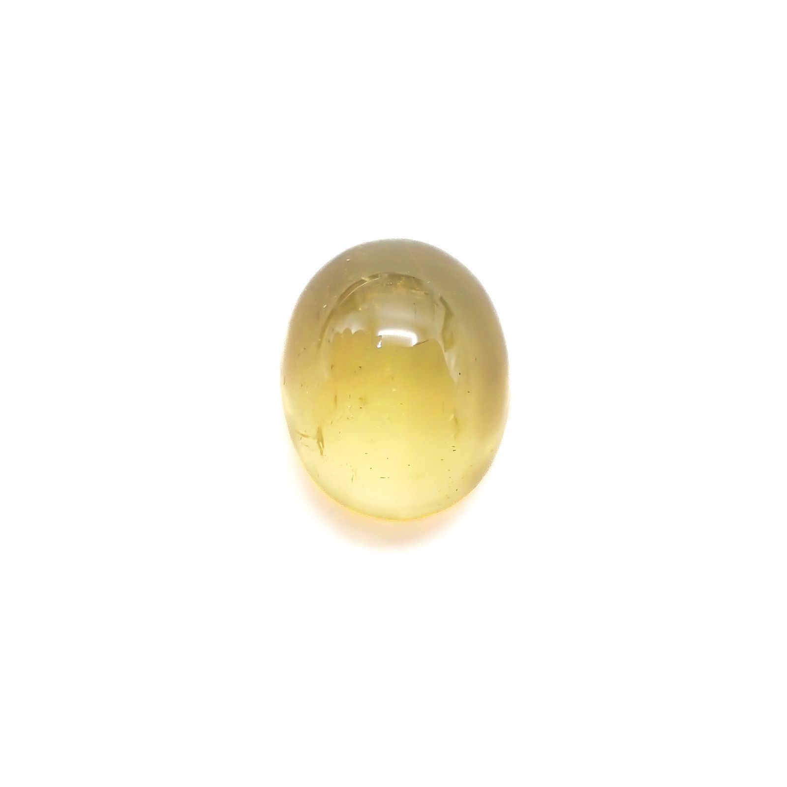 イエローベリルキャッツアイ(宝石名イエロー・ベリル キャッツアイ)ブラジル産 2.99ct 識別済[220917871]10x8.2mm前後