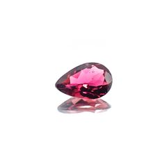 パープルトルマリン(宝石名パープル・トルマリン)ブラジル産 識別済 0.65ct / 7.7x5mm前後 [260323896]