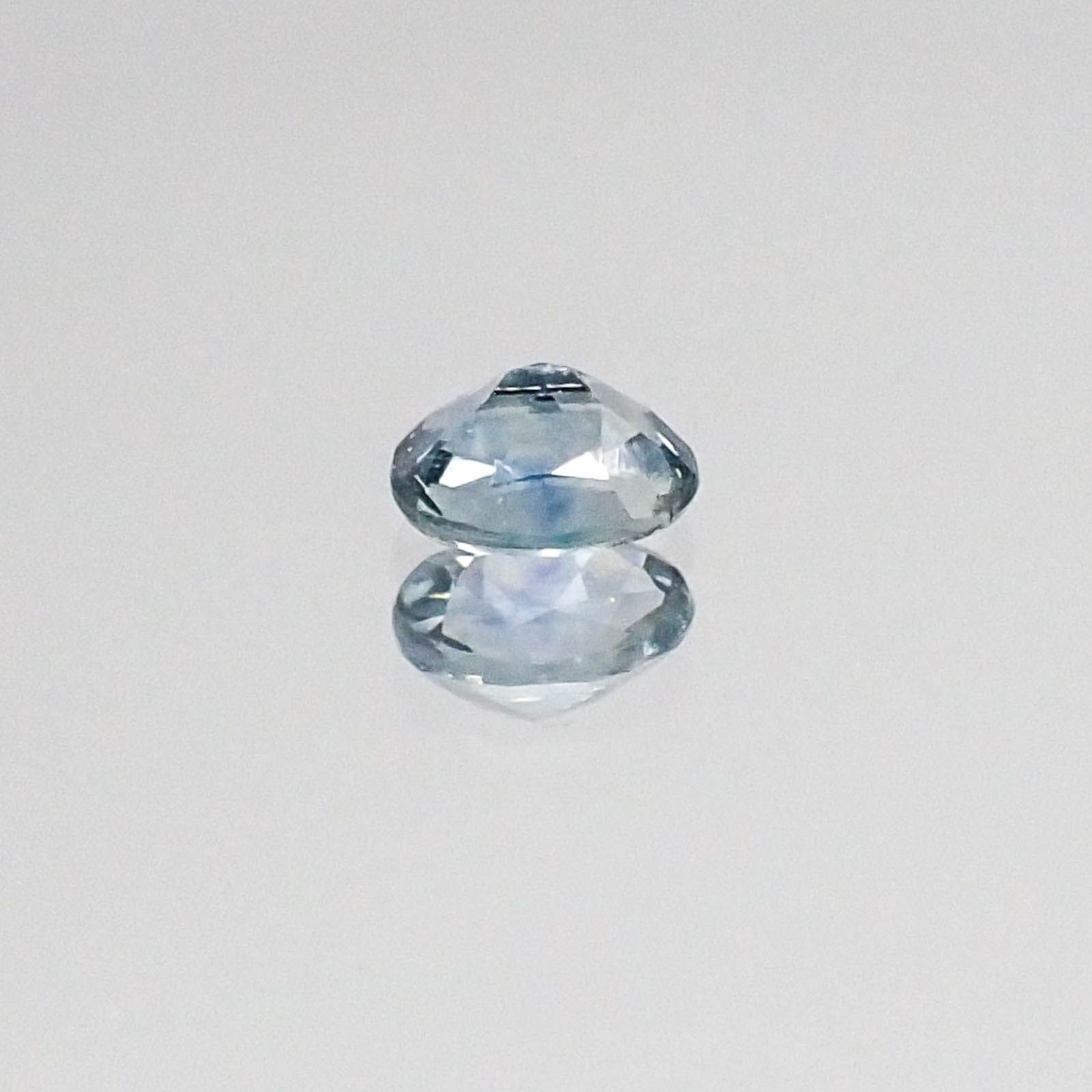 モンタナサファイア アメリカ産 ルース 0.26ct[20073891]4.1×3.1mm前後