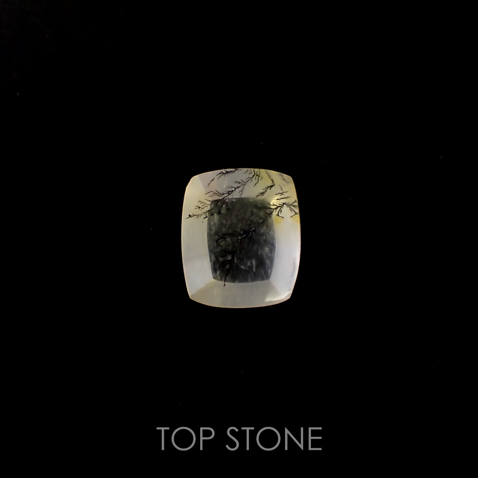 デンドリチッククォーツ ブラジル産 4.31ct[220616705]11.6x9.9mm前後