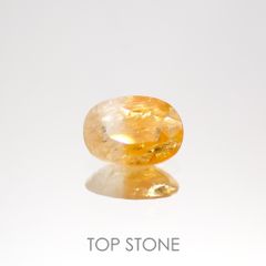 ジョハチドーライト(宝石名ジョハチドライト) ビルマ産 0.533ct ソ付(彩珠)[19111459]5.3×4.6mm前後