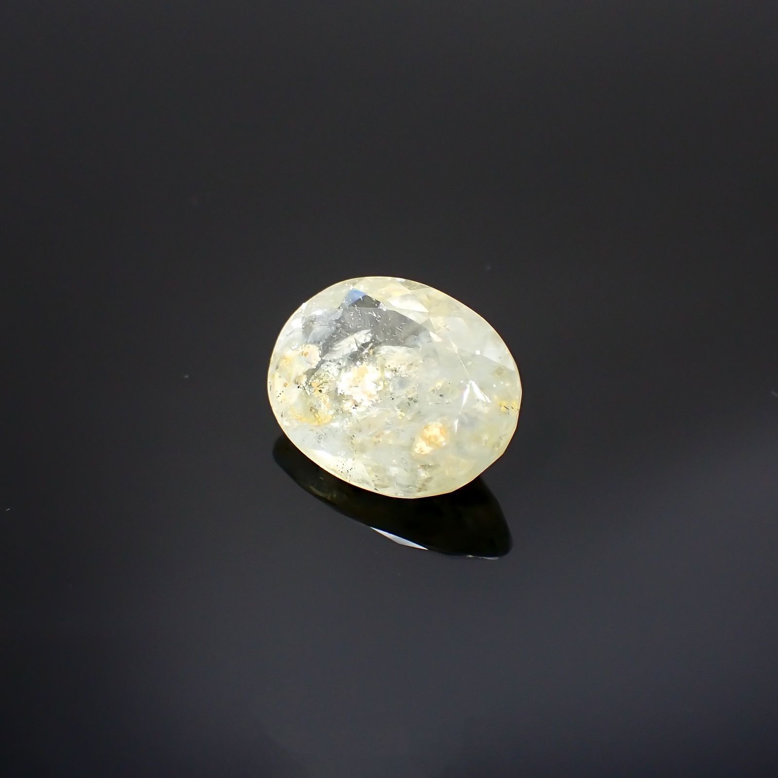 オーロラアクアマリン ブラジル産 8.03ct [220114387]16.5x12.4mm前後