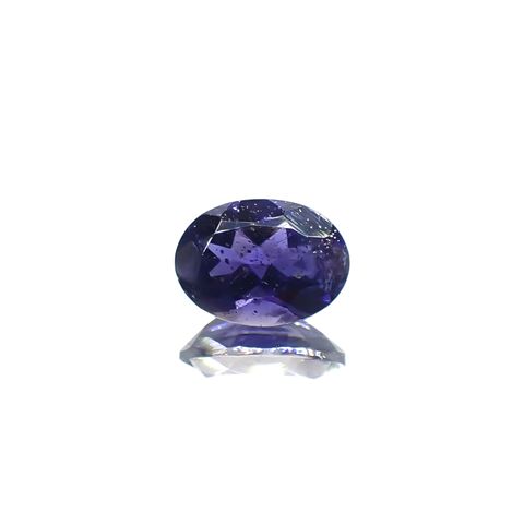 アイオライトサンストーン インド/ブラジル産 0.68ct[231224839]7x5.1mm前後