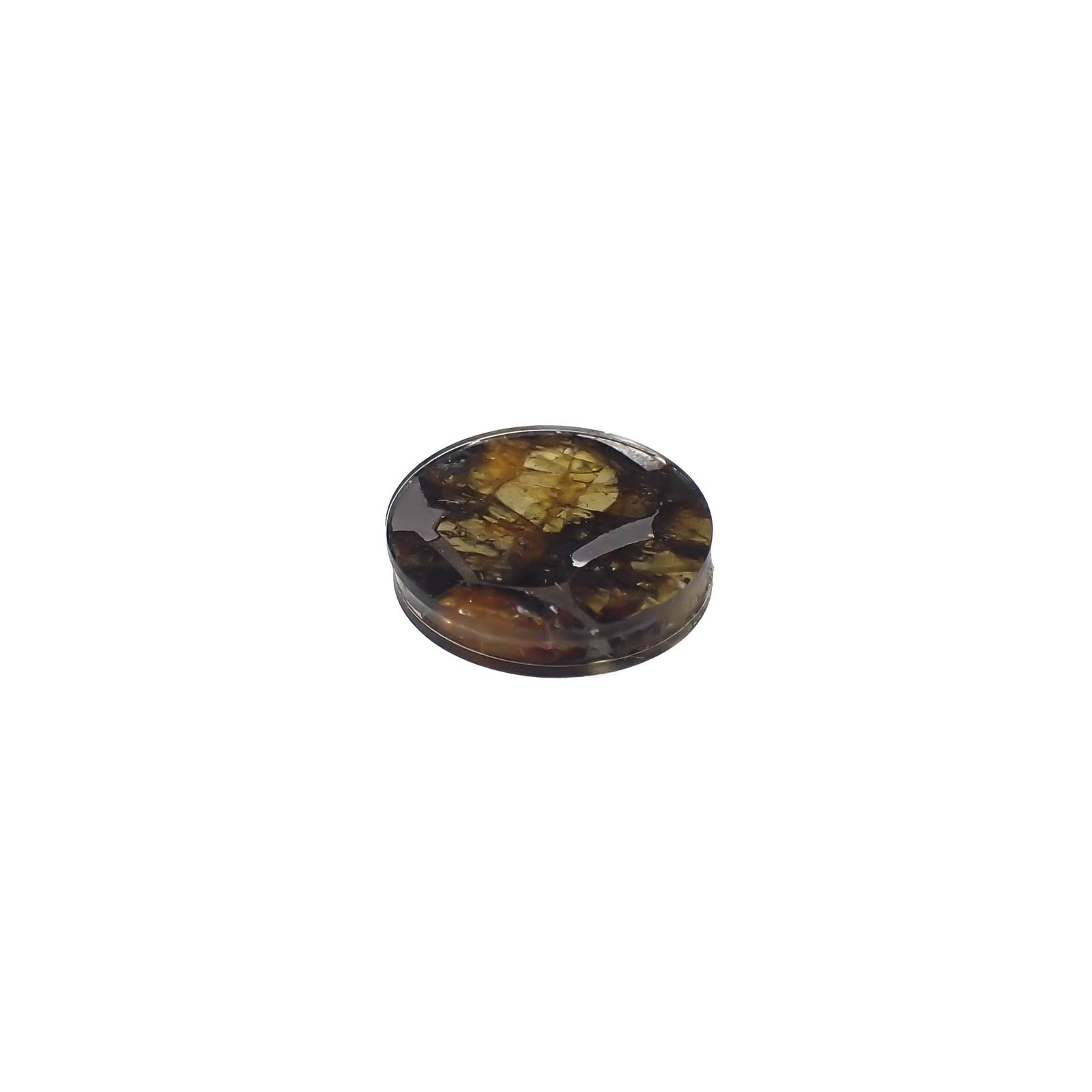 パラサイト隕石Sericho トリプレット 発見地:ケニア 3.88ct[240125719]12.1x12.1mm前後