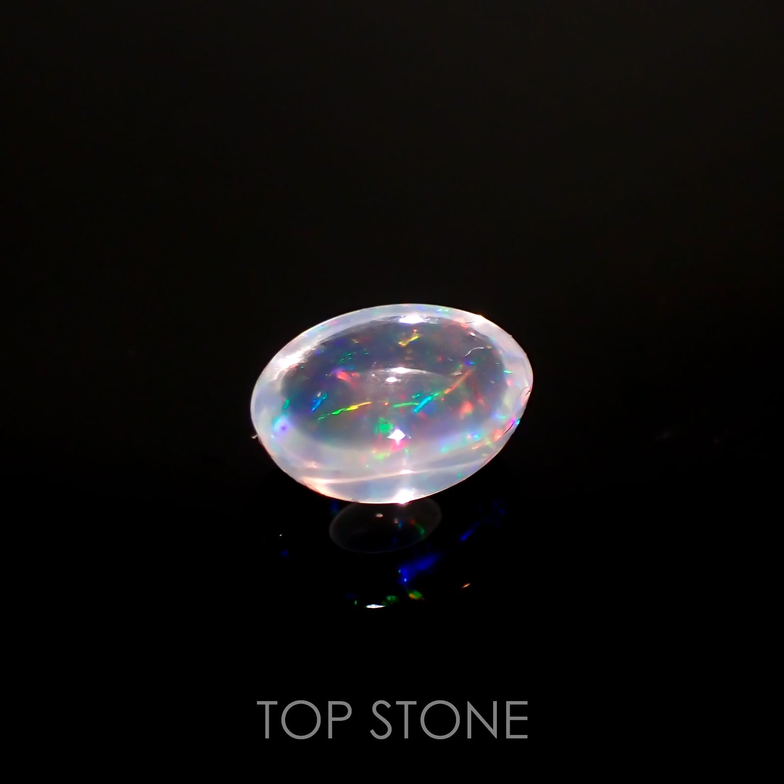 ウォーターオパール メキシコ産 0.75ct[220616400]7.2x5.7mm前後