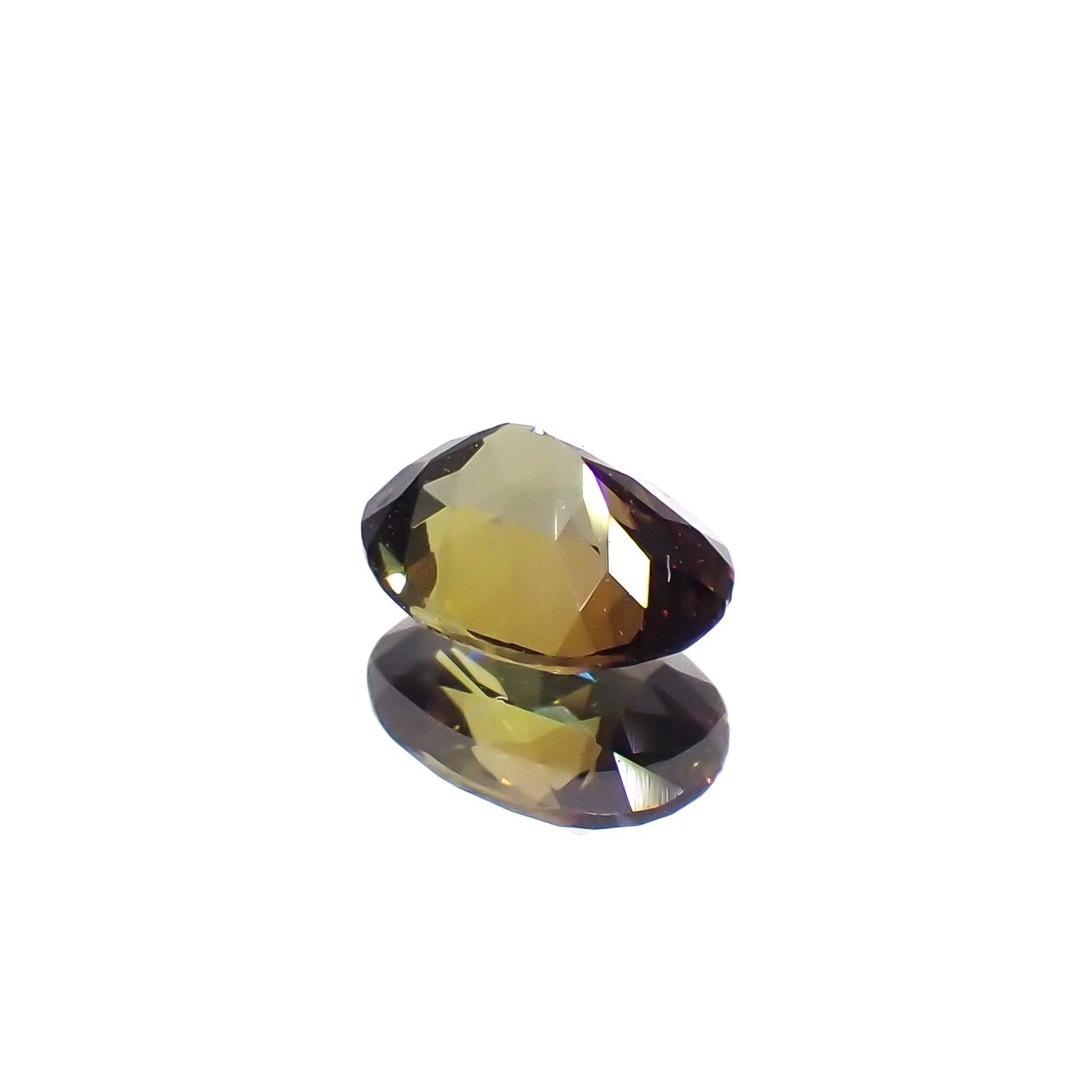 バイカラーアンダリュサイト スリランカ/マダガスカル産 0.50ct[230421598]5.9x4.5mm前後