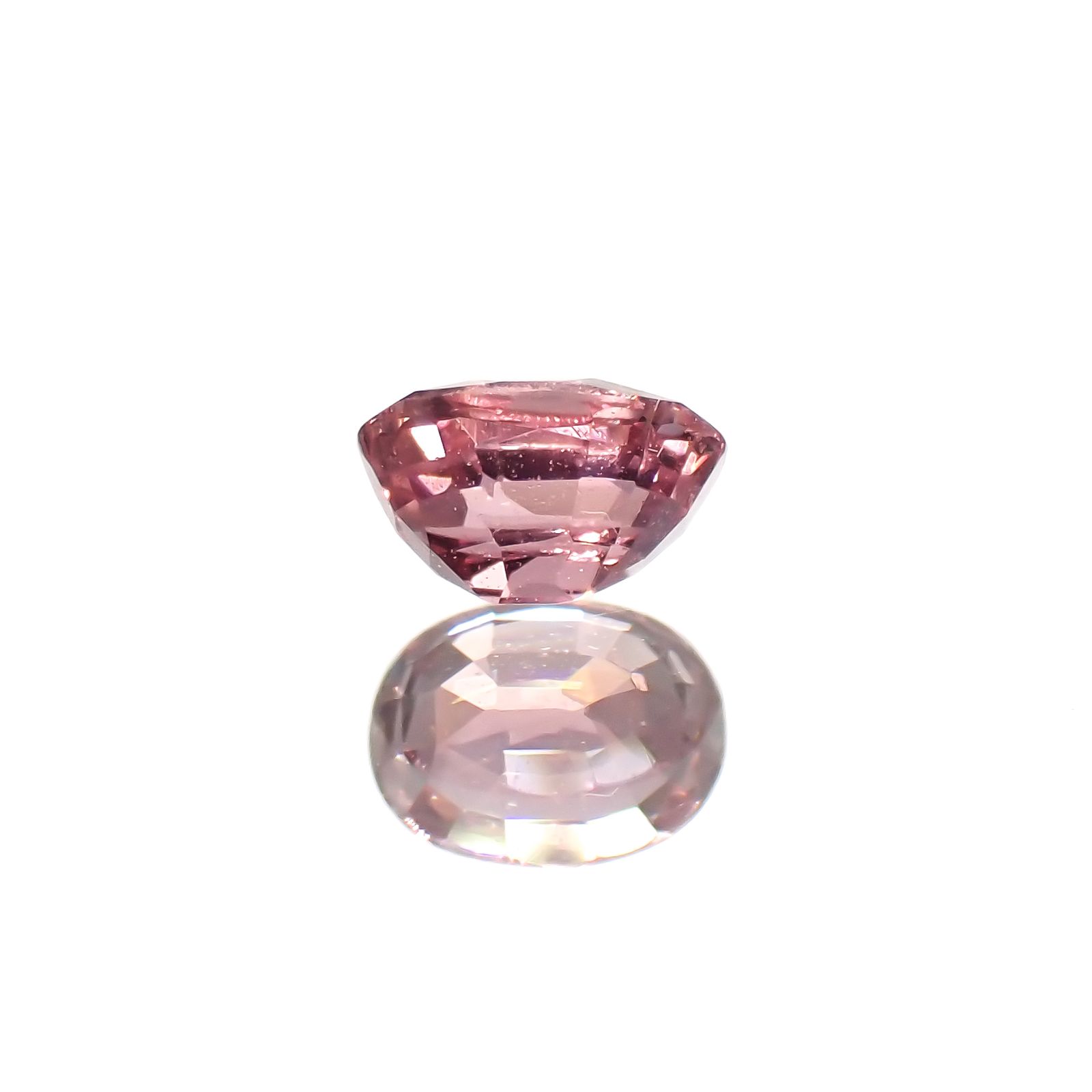 パパラチャサファイア 非加熱(宝石名サファイア/別名パパラチャ・サファイア)スリランカ産 0.27ct GIA鑑付[230521930]4.11x3.04mm前後