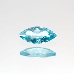 パライバトルマリン(宝石名トルマリン/別名パライバ・トルマリン) ブラジル産 0.078ct 識別済[210510630]4.6×2.1mm前後