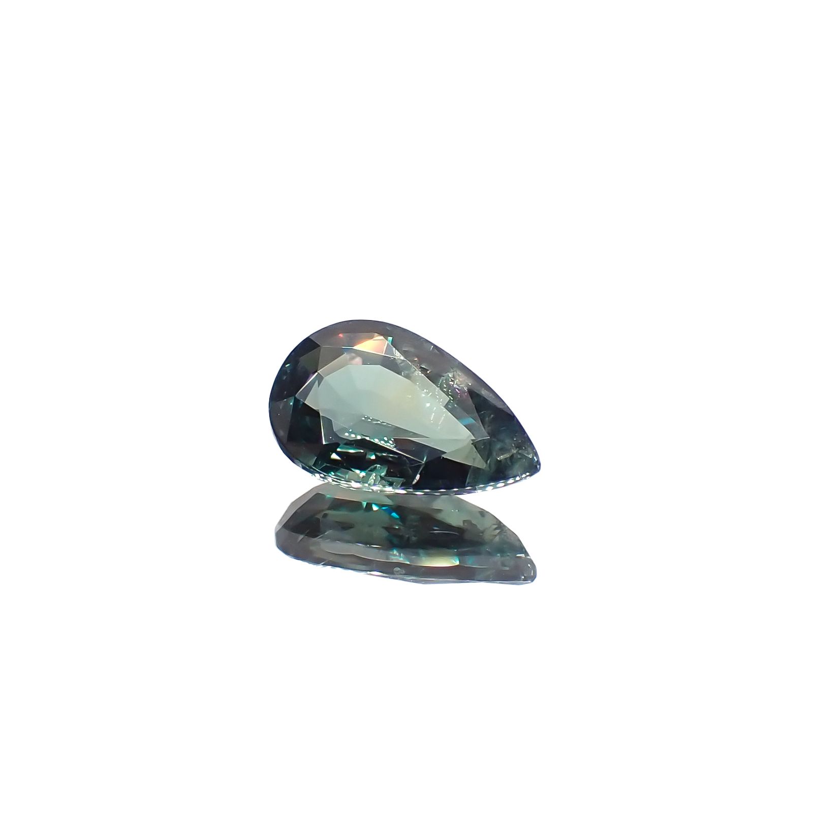 アレキサンドライト(宝石名アレキサンドライト)ブラジル産 1.25ct Gübelin鑑付[231224529]8.75x5.65mm前後