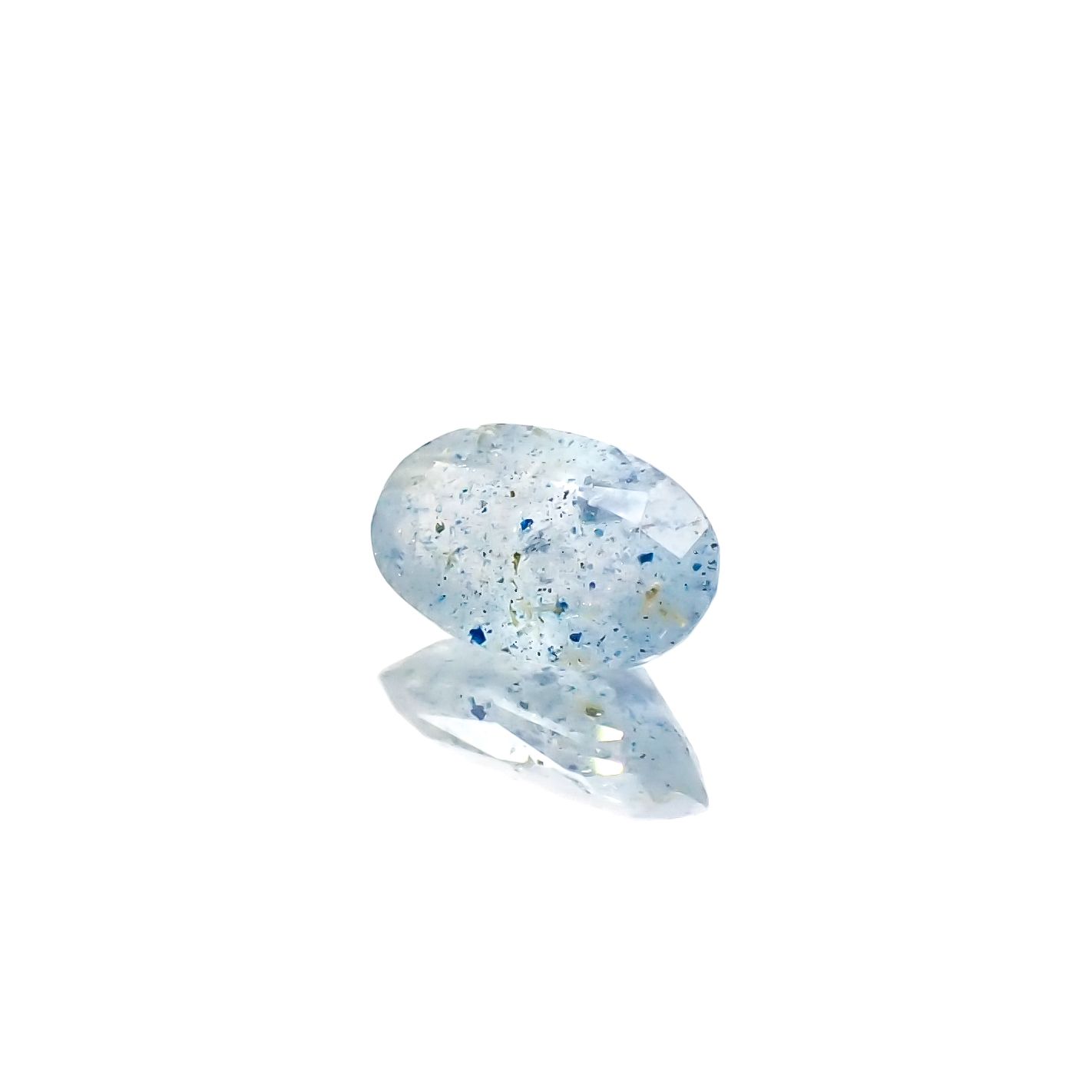 ラズライトインクォーツ アフガニスタン産 1.23ct[240125847]9.2x5.6mm前後