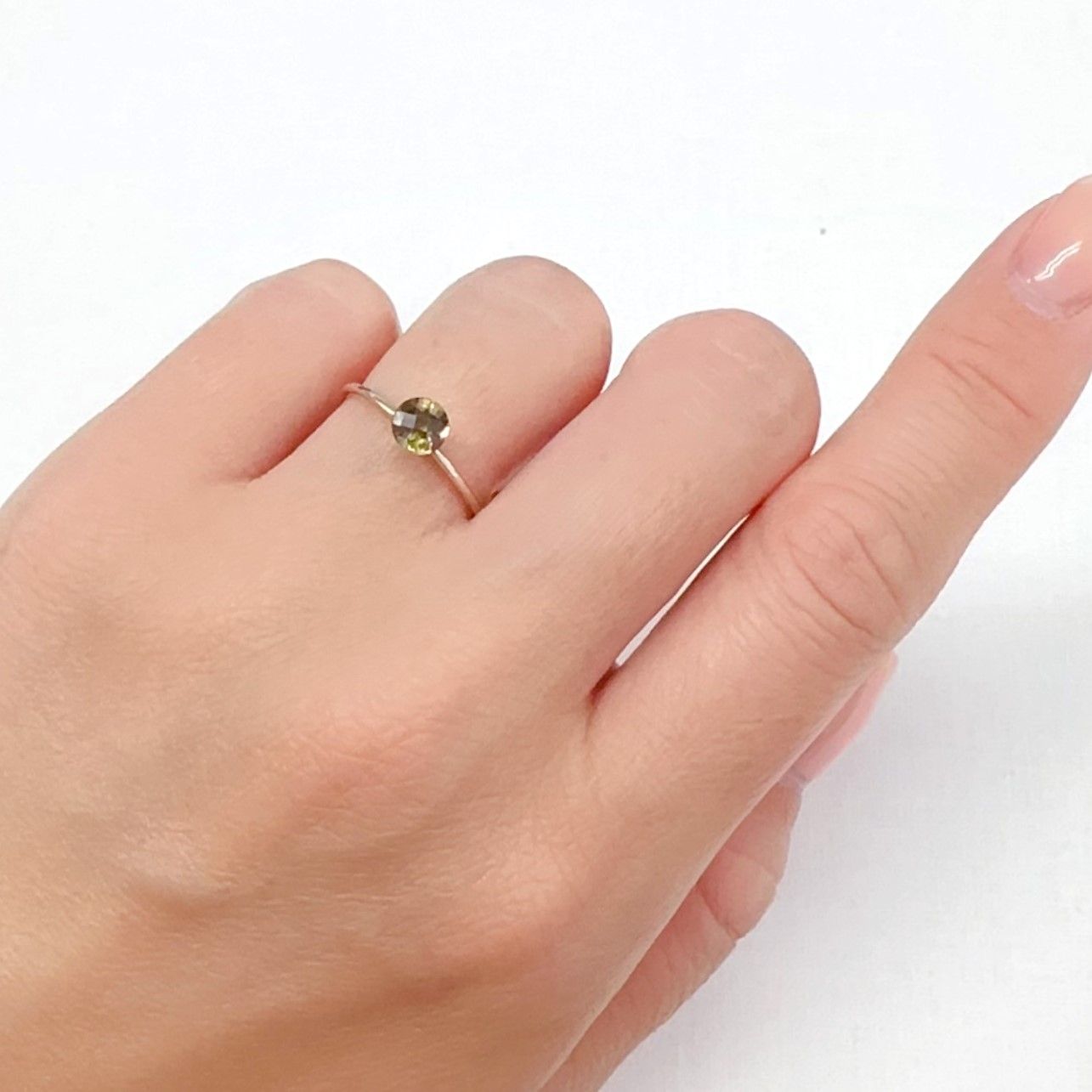 ◇チェッカーカット◇アンダリュサイト スリランカ/マダガスカル産 0.50ct[240226132]4.9x4.9mm前後