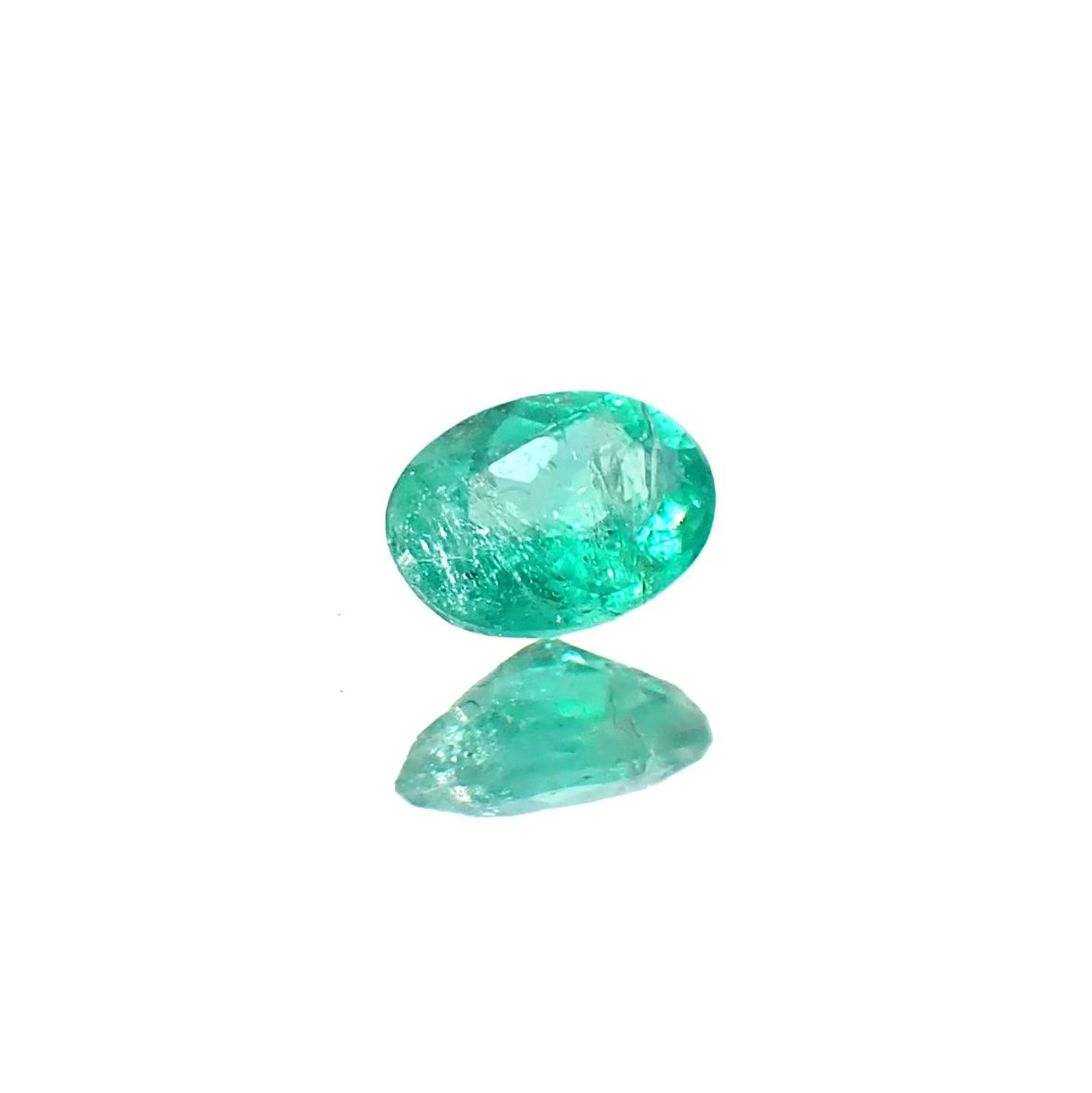 パライバトルマリン ブラジル・パライバ州バターリャ鉱山産 0.10ct / 3.4x2.6mm前後 [250931085]