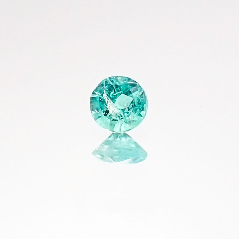 パライバトルマリン ブラジル産 ルース 0.045ct[20106431]2.2×2.2mm前後