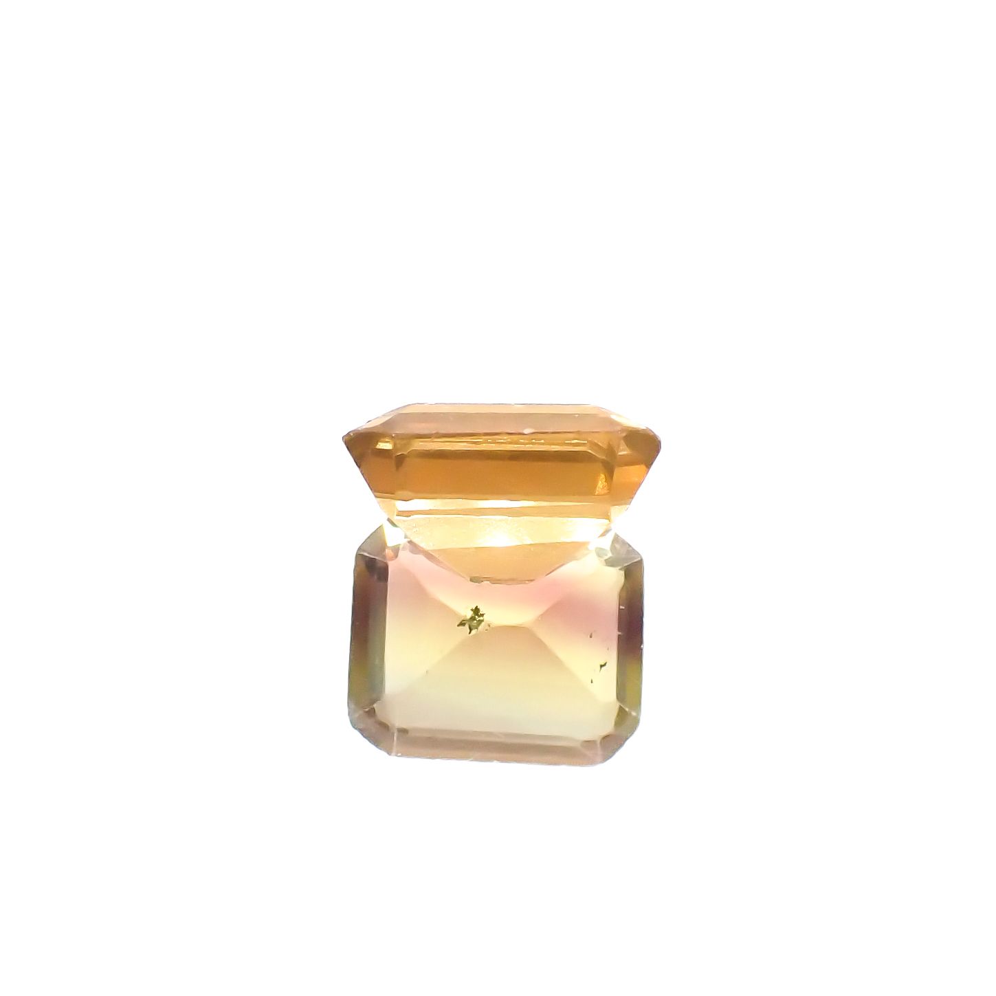 パーティカラーフローライト フルオレッセンス ブラジル産 3.46ct[240326909]9.8x7.9mm前後