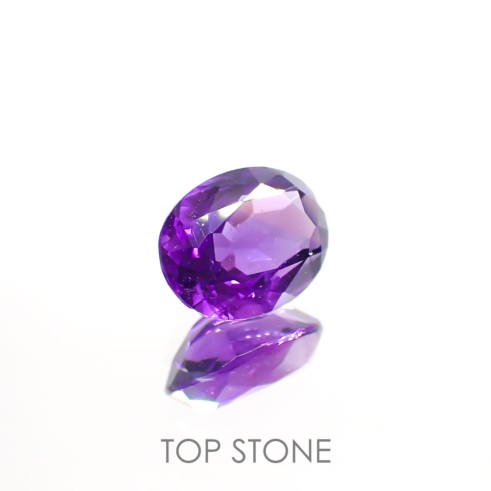 カラーシフトアメジスト(宝石名アメシスト)ブラジル/ウルグアイ産 1.32ct 識別済[220113980]8.1x6.3mm前後