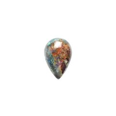 コッパークリソコラインカルセドニー インドネシア産 18.61ct[240125550]21.3x14.5mm前後