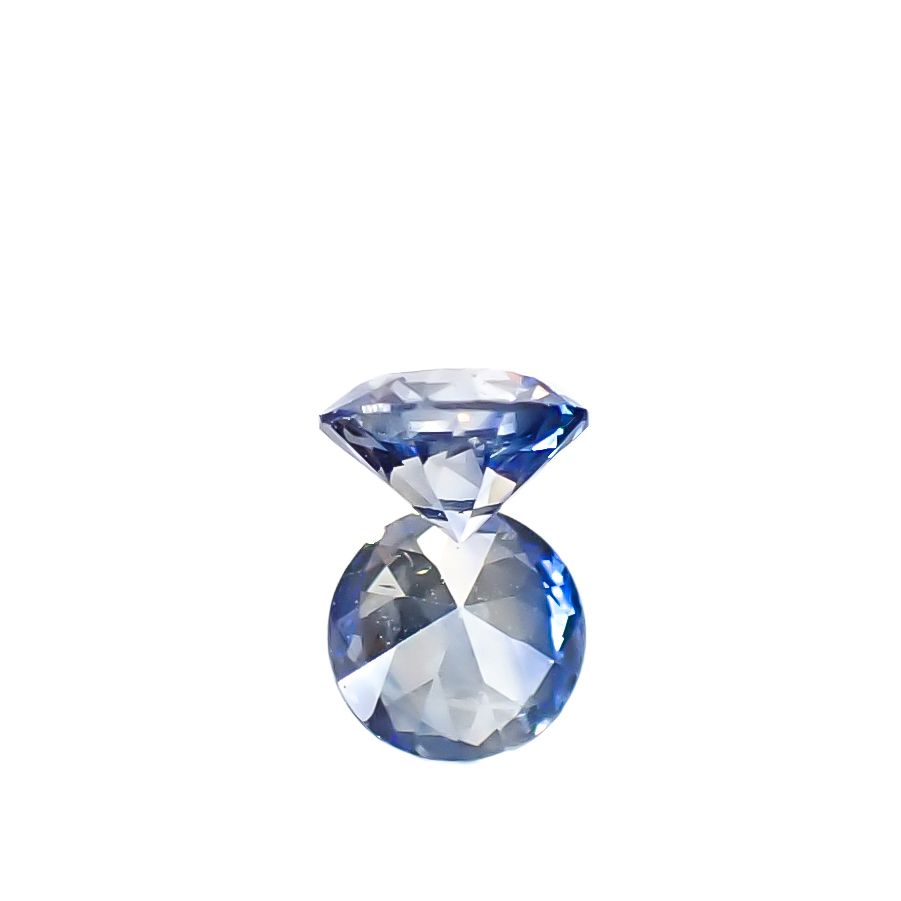アイスブルーサファイア スリランカ産 0.19ct [250129735]3.5x3.5mm前後