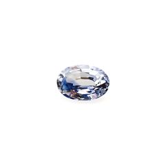 アイスブルーサファイア スリランカ/マダガスカル産 0.64ct / 5.9x4.1mm前後 [260732591]