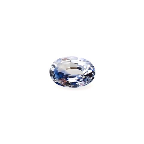 アイスブルーサファイア スリランカ/マダガスカル産 0.64ct / 5.9x4.1mm前後 [260732591]