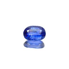 カイヤナイト(宝石名カイヤナイト)ネパール産 識別済 1.00ct / 7.2x5.2mm前後 [230622477]