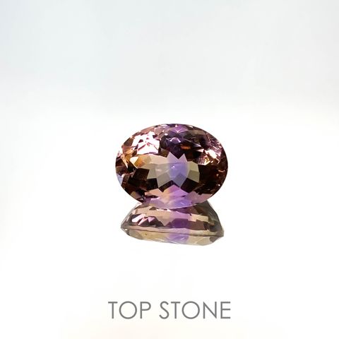 アメトリン ブラジル産 8.71ct[221018588]15.1x11.4mm前後