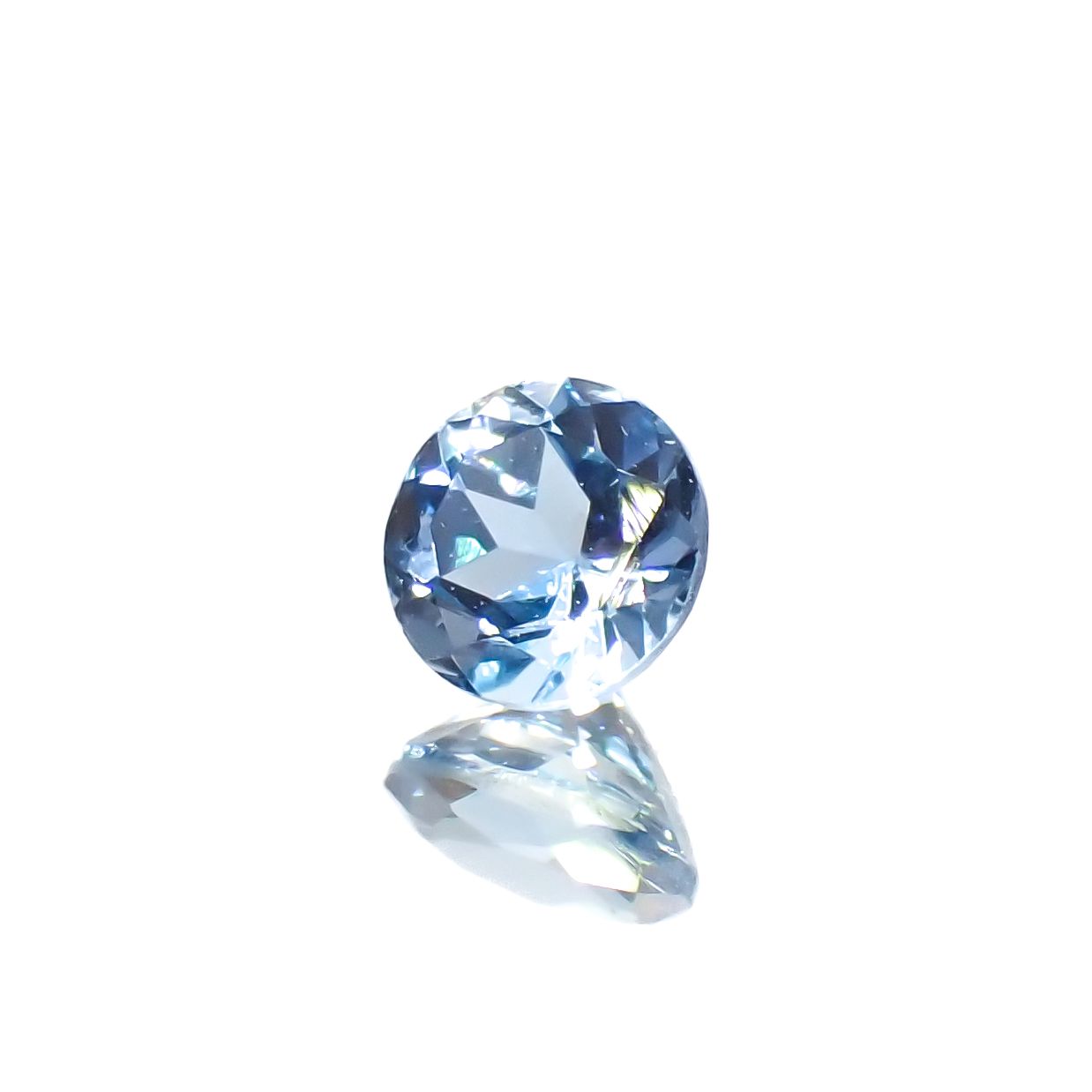 サンタマリアアクアマリン ブラジル産 0.34ct[230320973]4.4x4.4mm前後