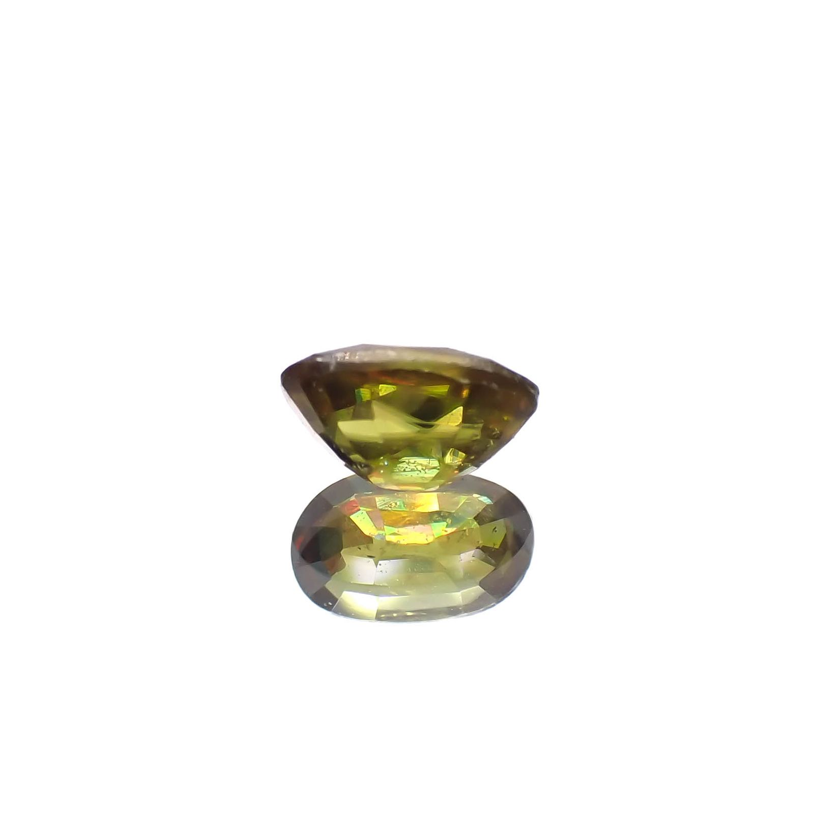 カラーチェンジスフェーン パキスタン産 0.47ct[231224739]5.7x3.5mm前後