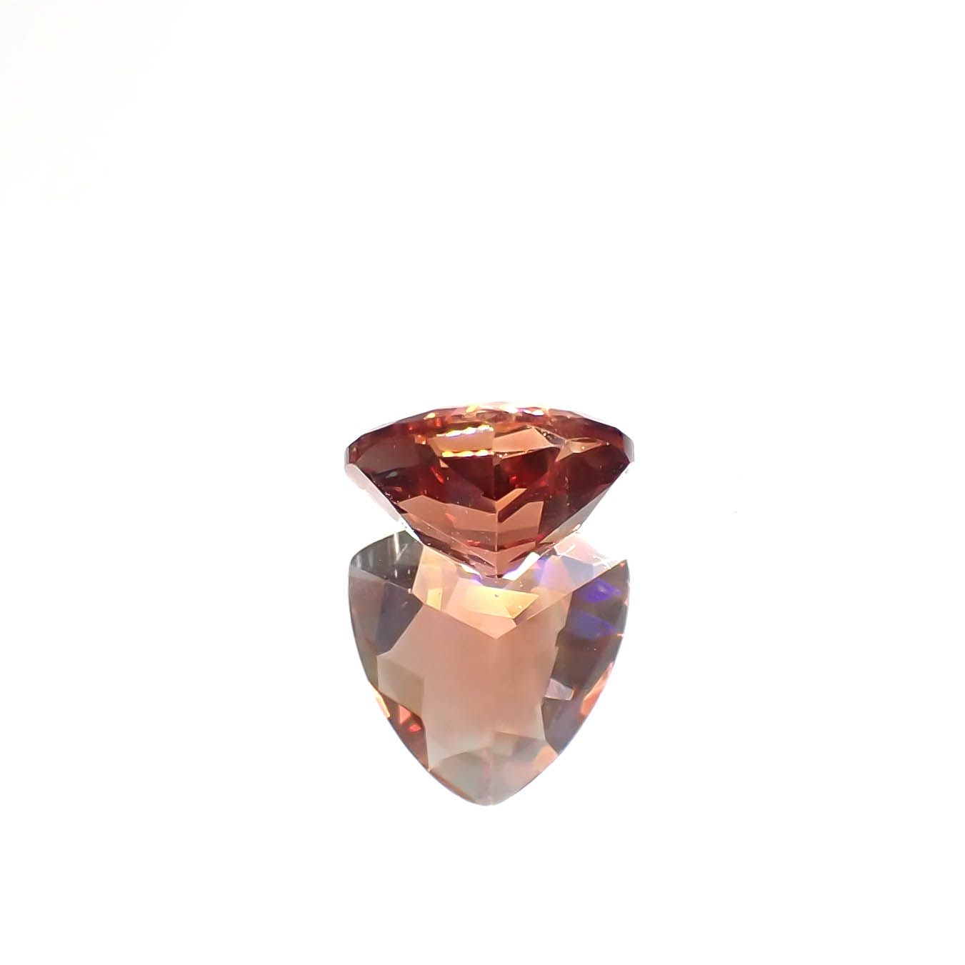 ◇チェッカーカット◇アンデシン(宝石名アンデシン/ラブラドライト)チベット産 0.62ct 識別済[240225967]6x6mm前後
