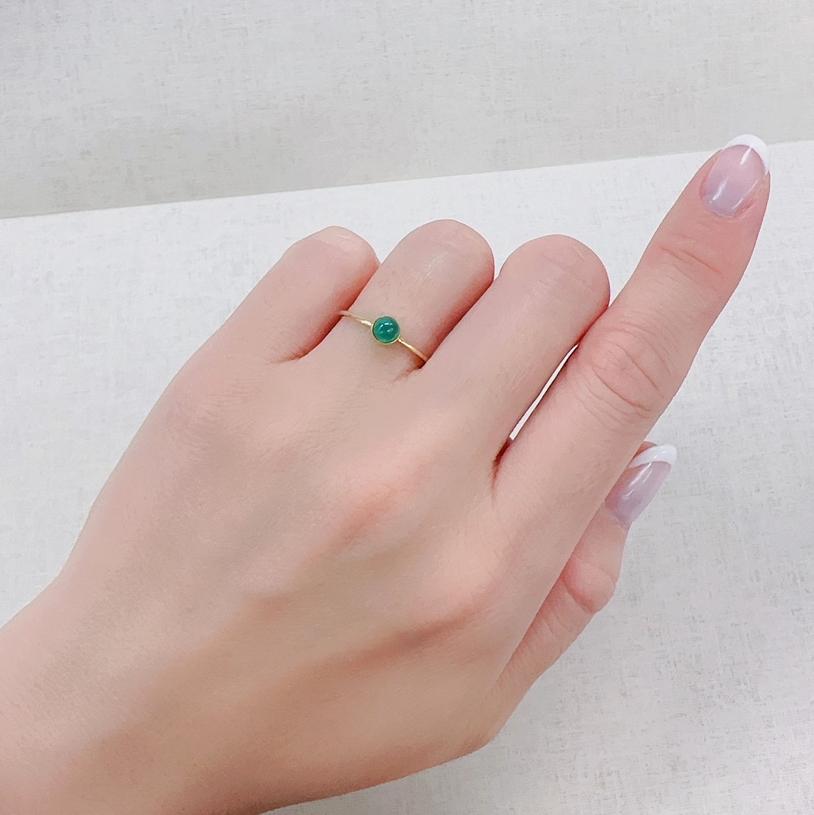 エメラルド コロンビア産 0.35ct[230421695]4.1x4.1mm前後