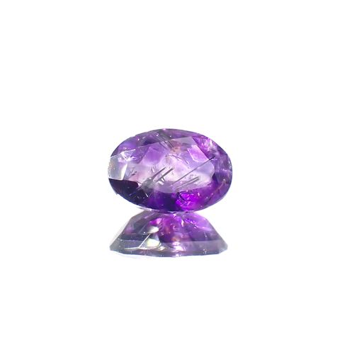 アメジストエレスチャル ナイジェリア産 2.62ct[230622441]11.1x7.9mm前後
