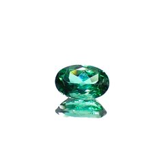 パライバトルマリン(宝石名トルマリン/別名パライバ・トルマリン)ブラジル・キントス鉱山産 0.438ct ソ付(宝貴協)[240928716]5.97x3.97mm前後