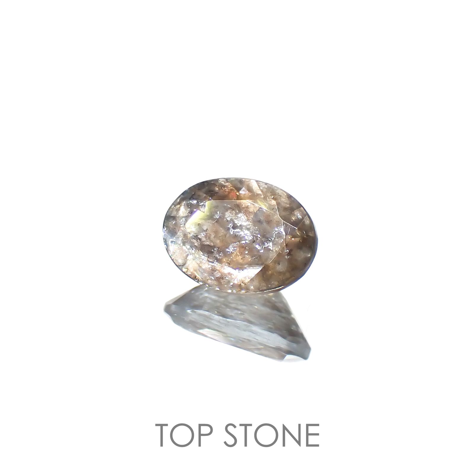 アベンチュリンアクアマリン ナイジェリア産 0.75ct[221018364]7.2x5.2mm前後
