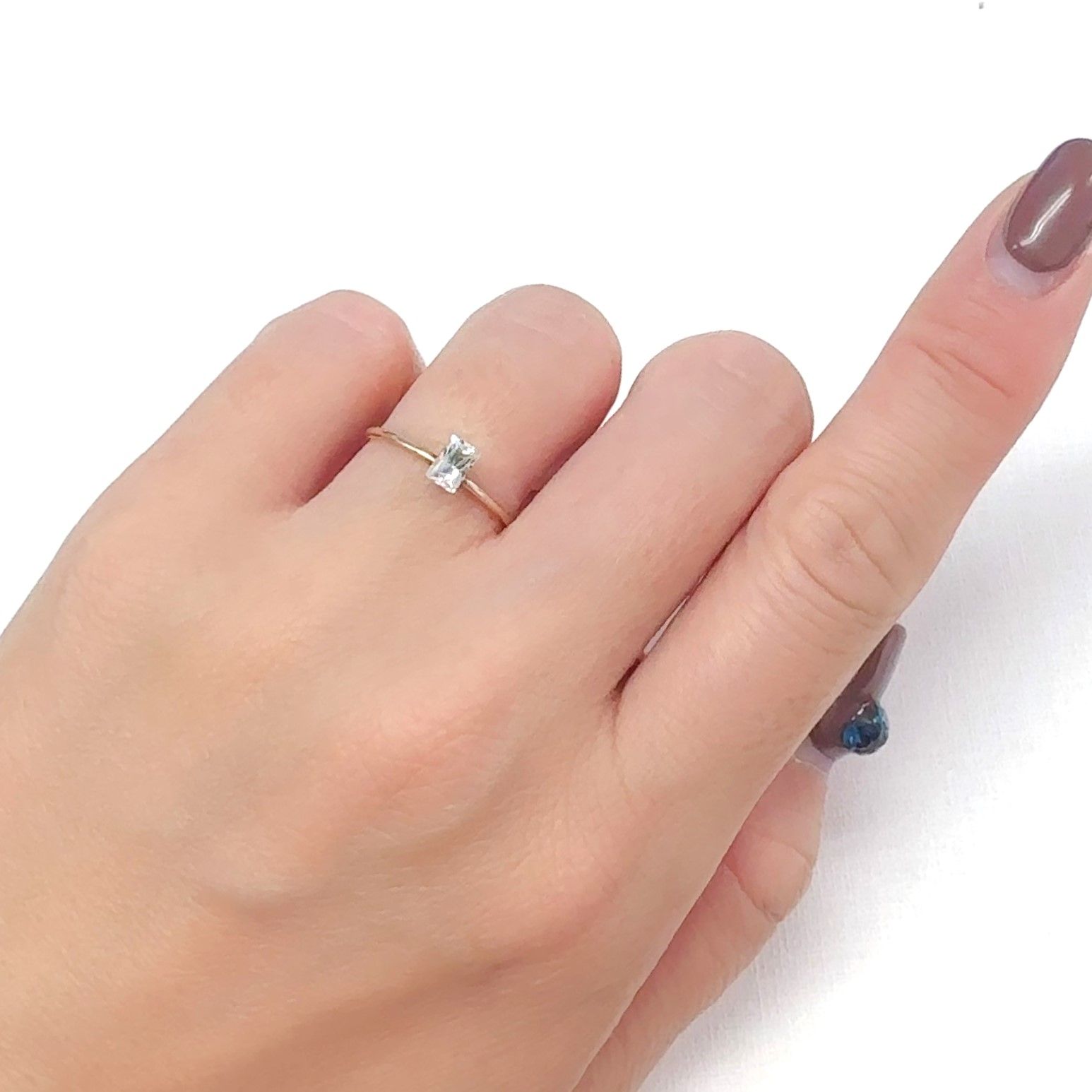 リューコガーネット ビルマ産 0.39ct[240728473]4.8x3.2mm前後