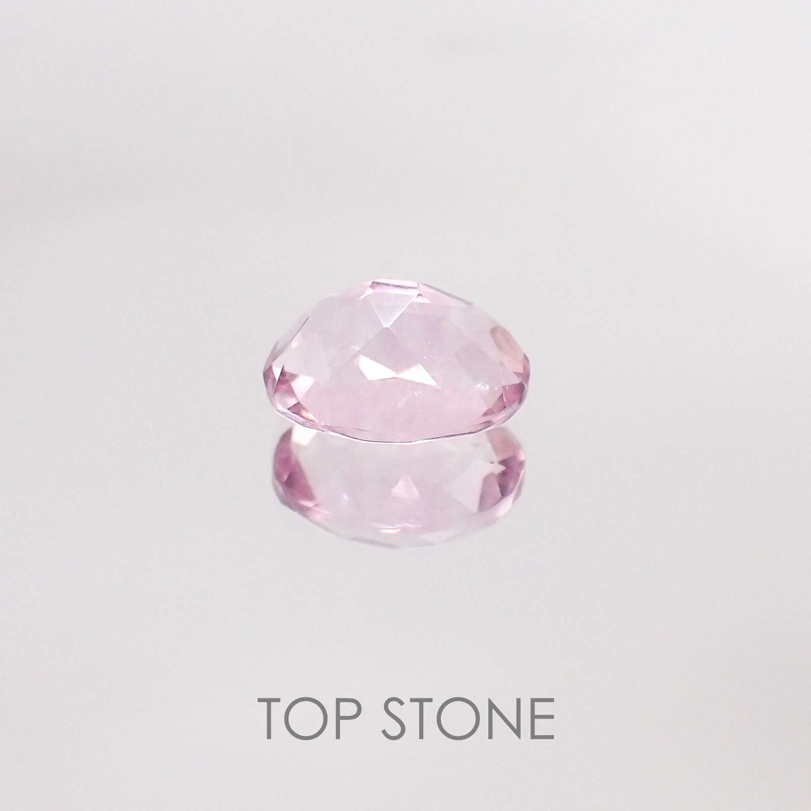 ピンクフローライト(宝石名ピンク・フルオライト) ブラジル産 3.29ct 識別済[20084736]10.2×8mm前後