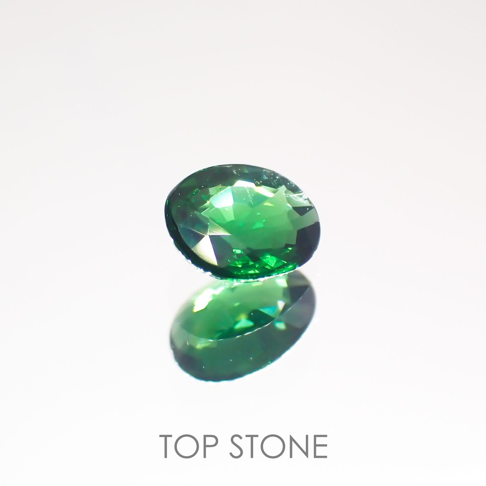 クロムトルマリン タンザニア産 0.22ct[220114168]4.7x3.8mm前後