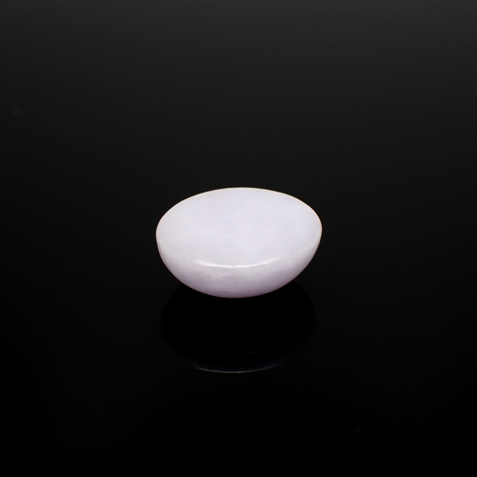 ラベンダー翡翠 ビルマ産 11.91ct [221219384]15x13.2mm前後