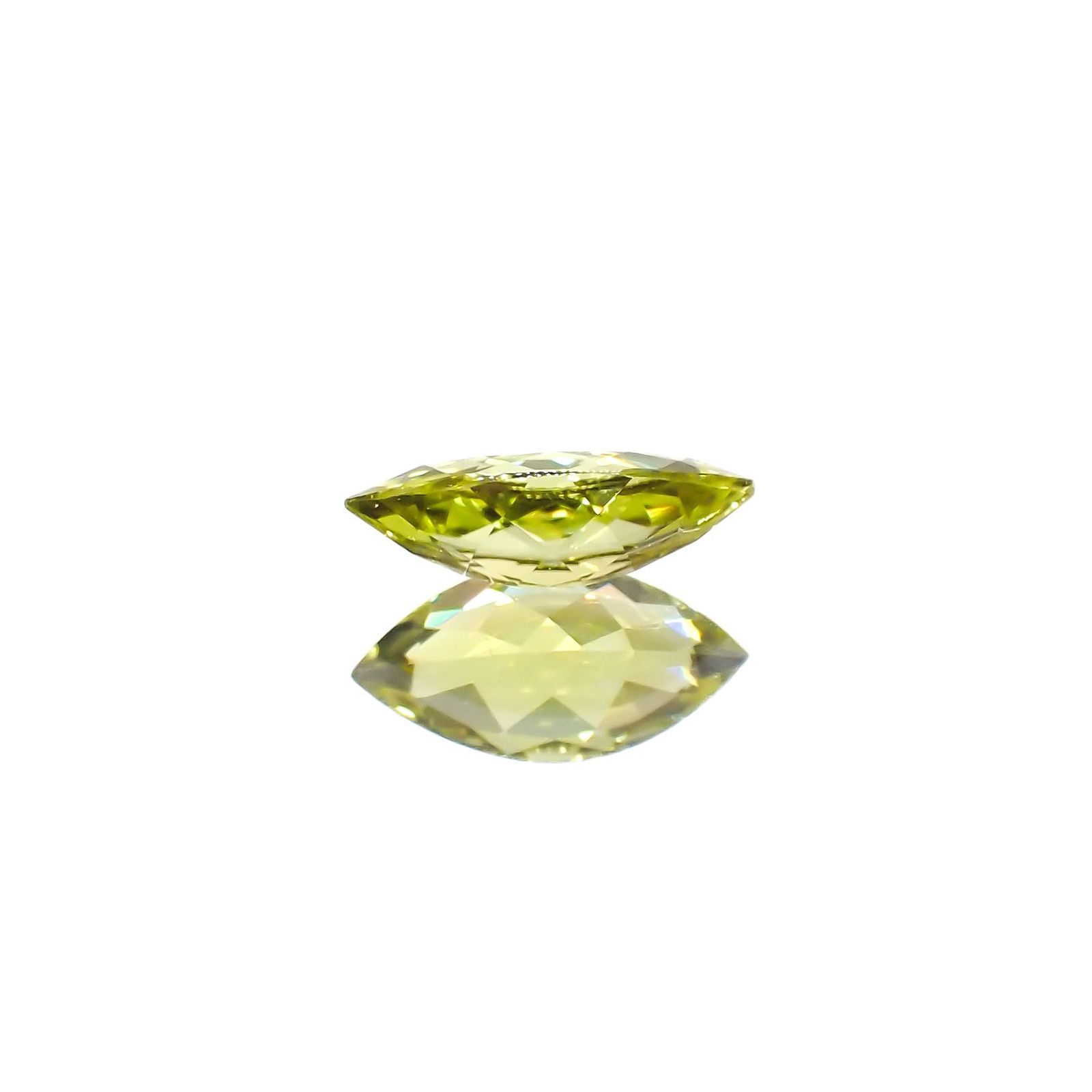 カナリートルマリン ザンビア・カナリー鉱山産 0.31ct [250823145]7x3.5mm前後