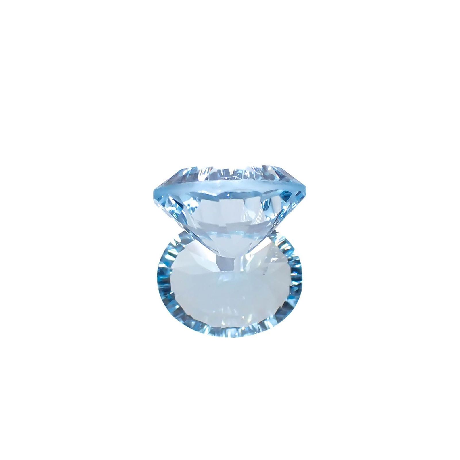 ブルートパーズ ブラジル産 4.50ct / 10.9x9mm前後 [251019353]