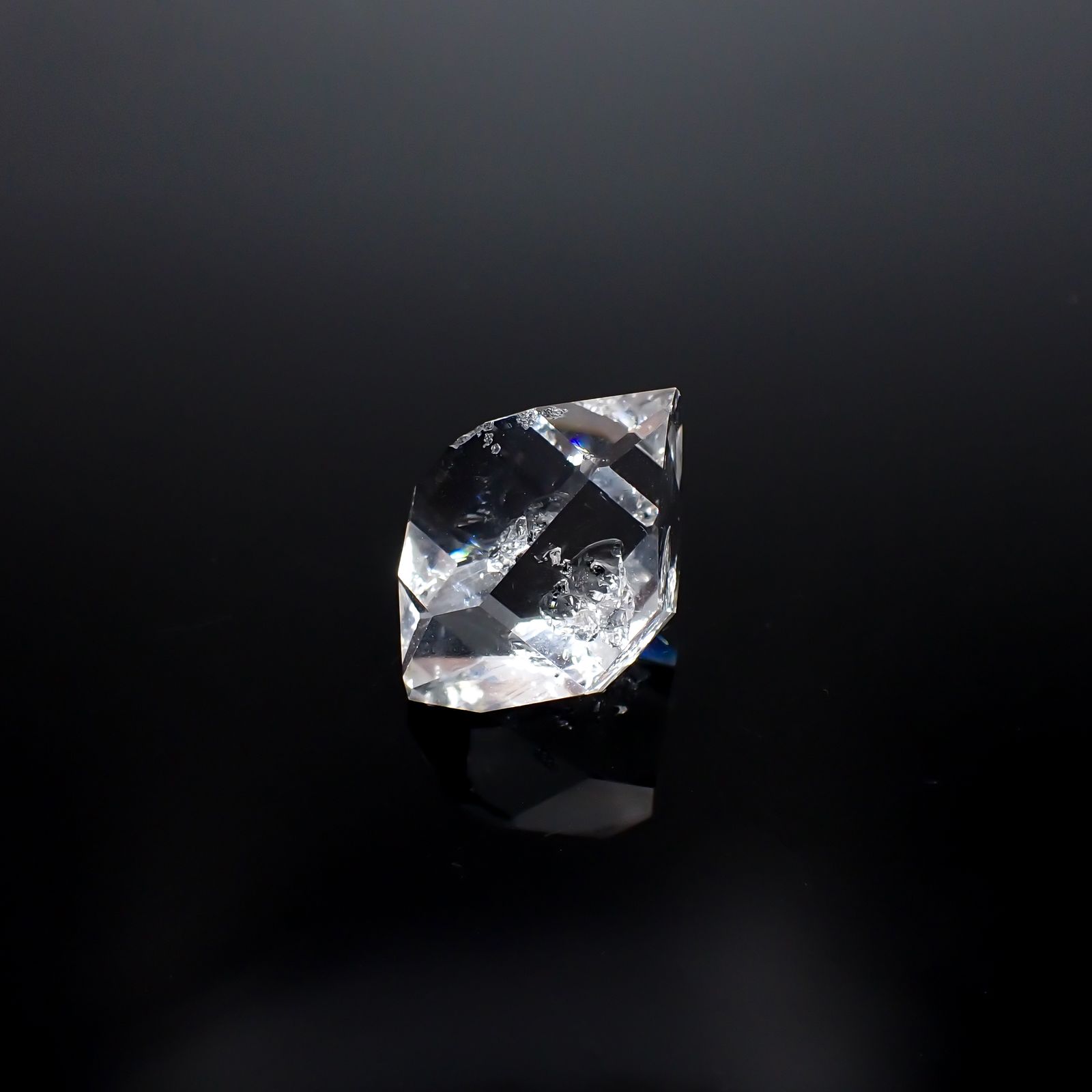 ハーキマーダイヤモンド 原石 アメリカ・ニューヨーク州産 33.41ct[231225126]24.8x17.5mm前後