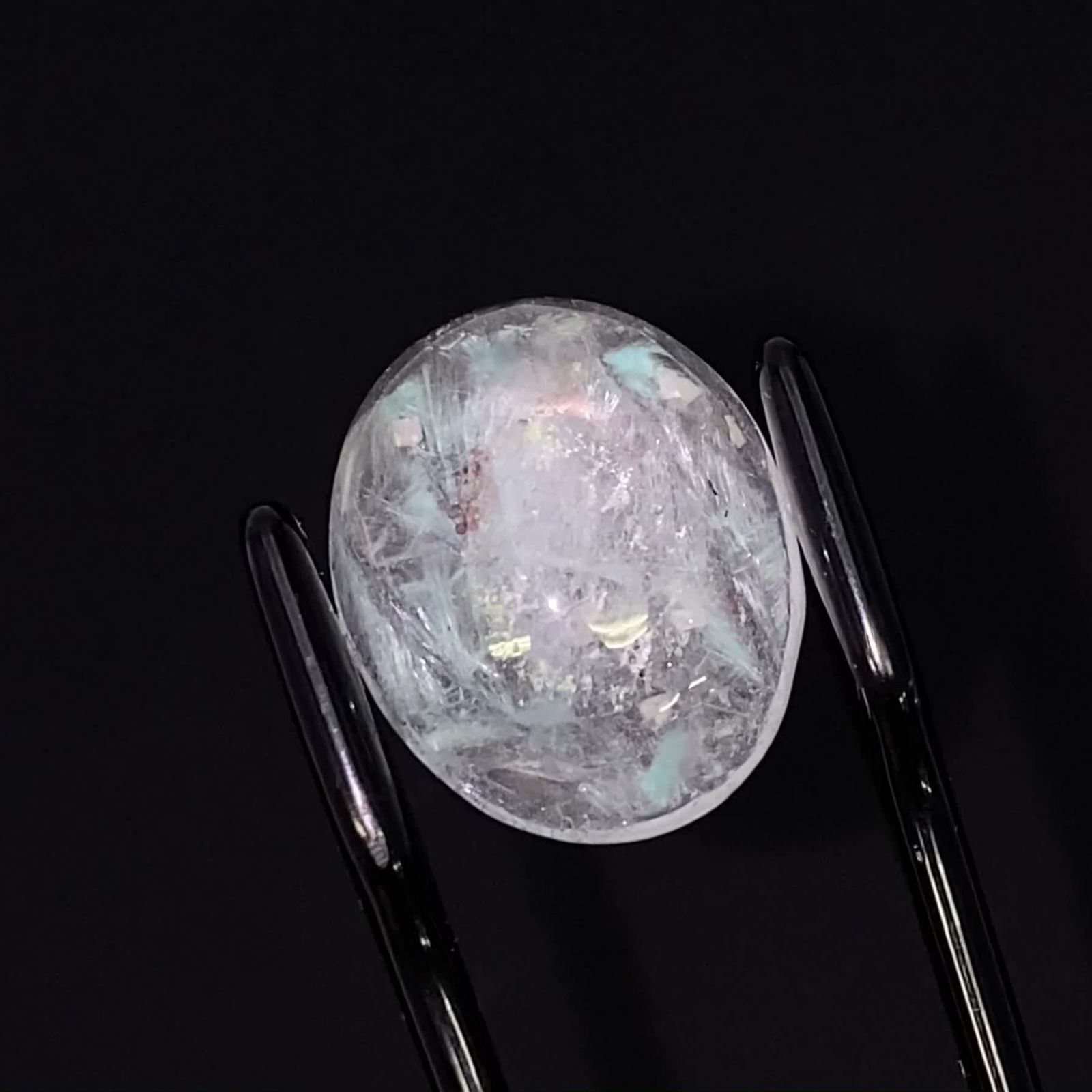アホイトインクォーツ 南アフリカ・メッシーナ鉱山産 11.49ct / 17.7