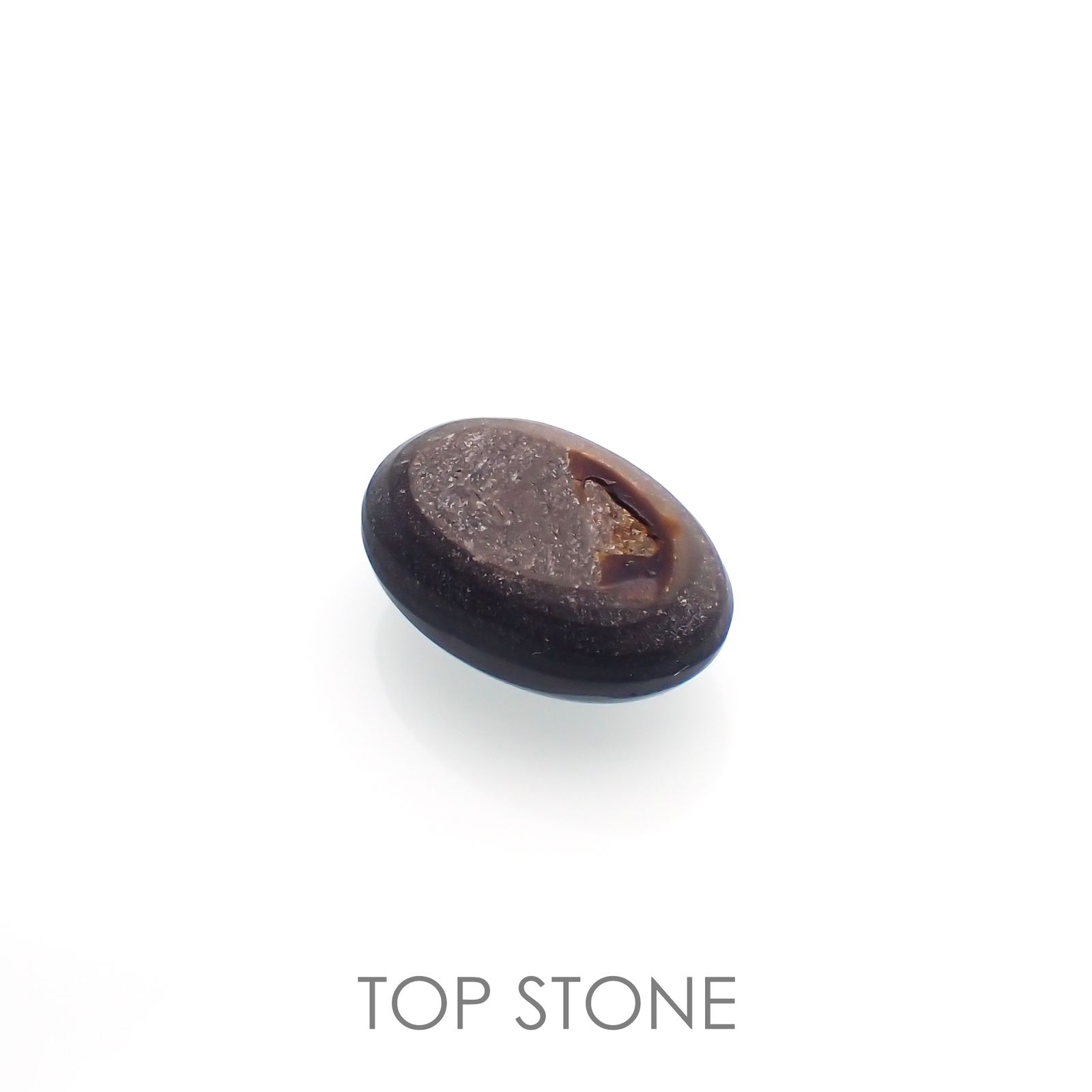 ブラックスターサファイア タイ産 ルース 7.6ct[210812911]12.7×8mm前後