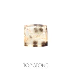 ダルメシアンクォーツ(宝石名ラジエーション・ダメージ・クォーツ) ブラジル産 9.26ct 識別済[210812885]14.4×13.7mm前後