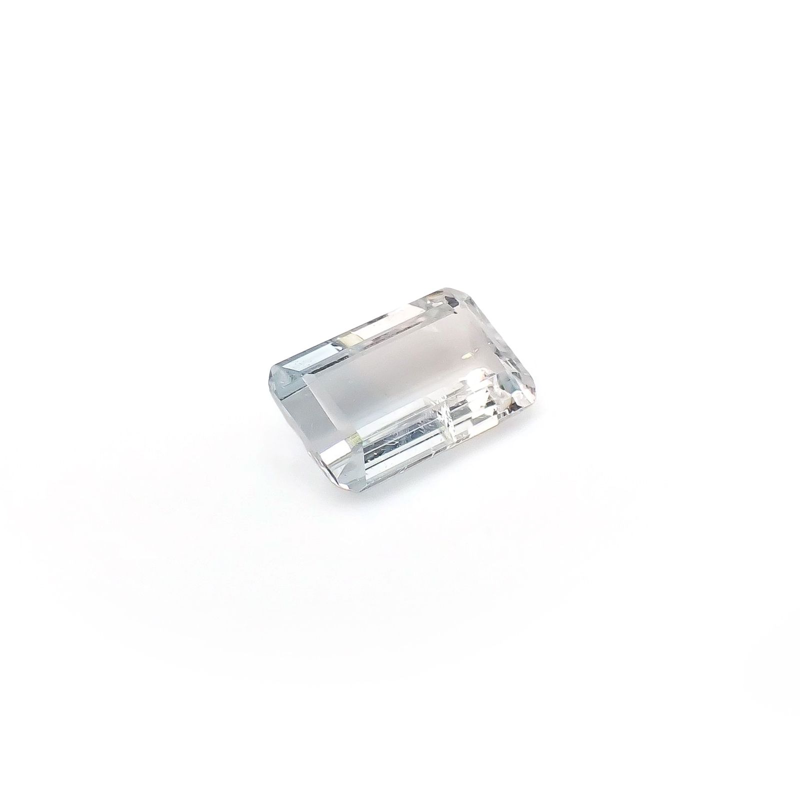 バイカラートパーズ 非加熱 ブラジル産 3.42ct / 11.4x7mm前後 [260331800]