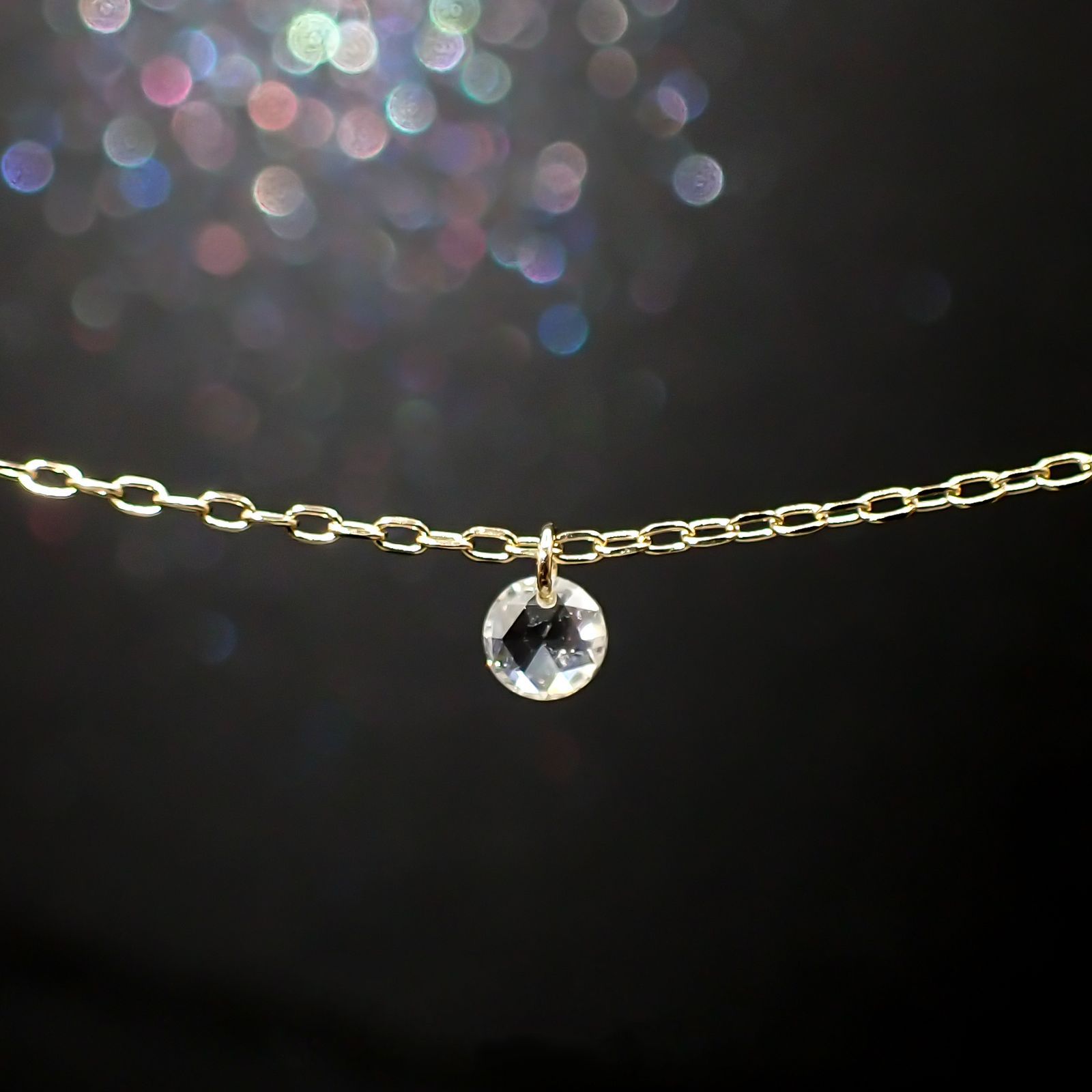 ◇La terre(ラ・テール)◇K18ダイヤモンドチャーム TTLC/SI(宝石名ダイアモンド) 0.10ct 識別済[220515746]2.7x2.7mm前後
