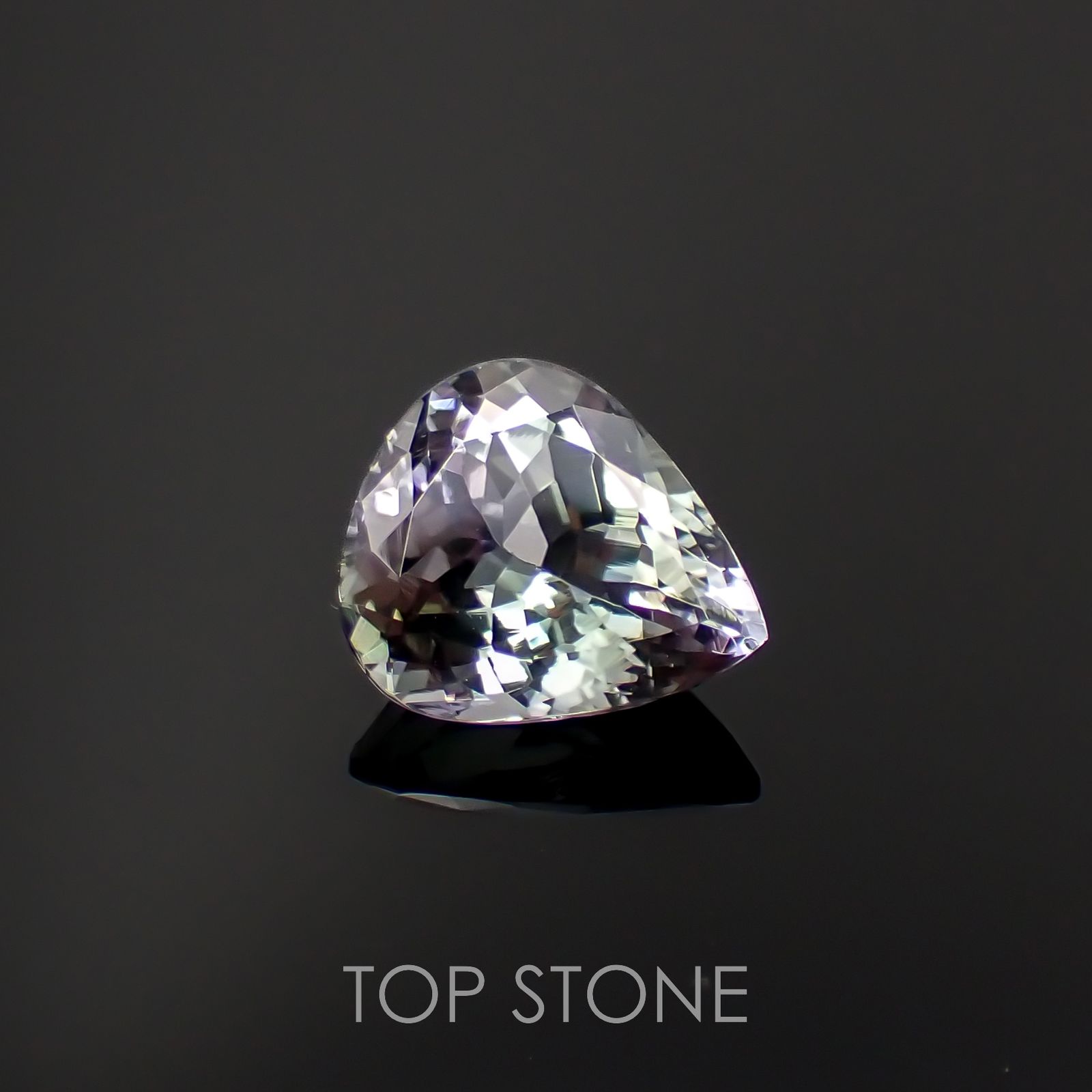 バイカラータンザナイト(宝石名ゾイサイト)タンザニア産 2.32ct 識別済[221119006]9.4x8.2mm前後